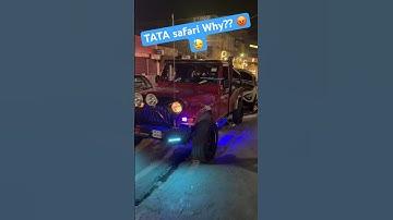 Towing away NEW Tata Safari can’t start engine#tata#safari#video#viral#shorts##india#car#share#like#