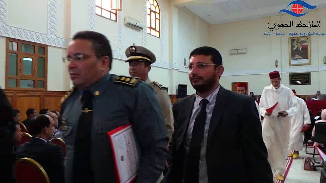 حضور عامل الإقليم ابراهيم أبو زيد أشغال ندوة علمية بالمحكمة الابتدائية لسيدي قاسم