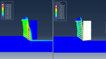 Orthogonal cutting of titanium alloy under dry conditions