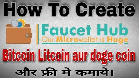 How to create faucet hub account to earn free bitcoin। Hindi/Urdu