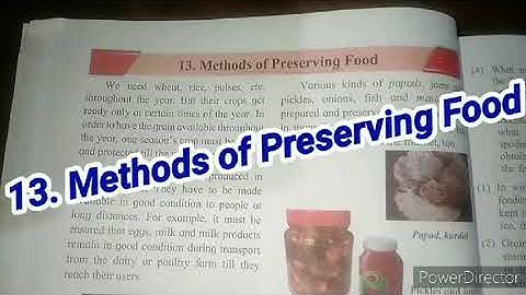 std-5th l Sub-Evs-1| 13. Methods of Preserving Food|Part-3