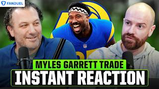Myles Garrett TRADED To The Los Angeles Rams 😳