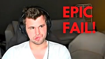 Magnus plays 30 MOVES in 10 SECONDS and gets DEMOLISHED by GM Andrew Tang