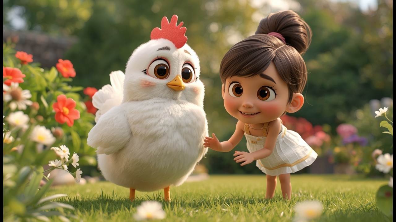 Lily and Her Little Hen 🐔 | Nursery Rhymes for Kids | Baby Songs