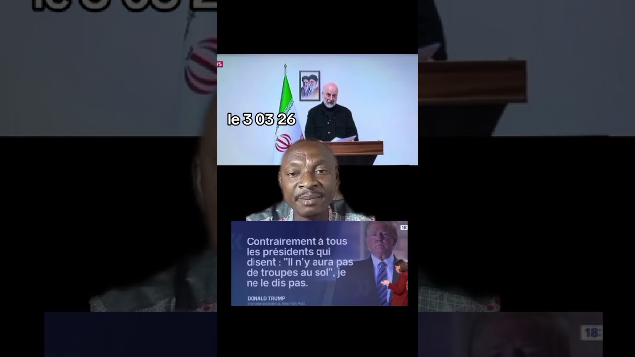 Donald Trump un visage d'envoyer le troupeau sol en Iran