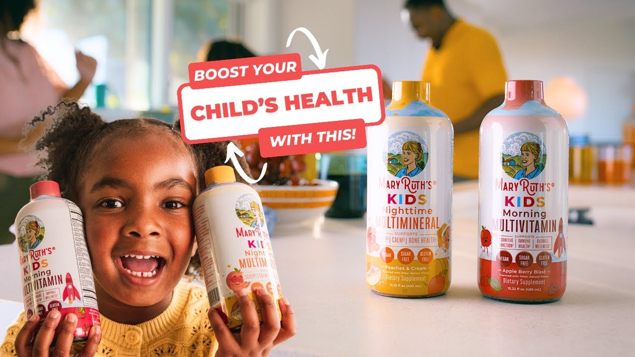 MaryRuth's — MaryRuth's — Kids Daily Liquid Multivitamins (YouTube video ad)