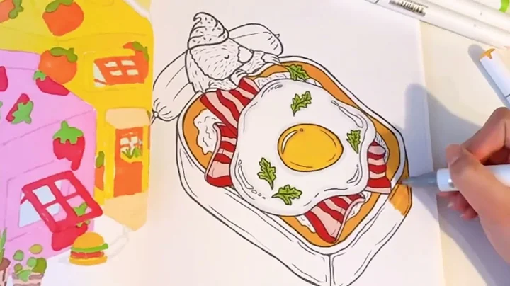 Secret Worlds Coloring - Karen Sue Chen