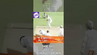 Aaqib Javed Beautiful Delivery vs Robin Smith | Pakistan vs England | Shorts | Reels | Cricket |