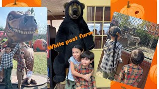 Exploring White post farm 2025