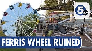 Historic Ferris Wheel in Ashtabula County Damaged by Severe Storms