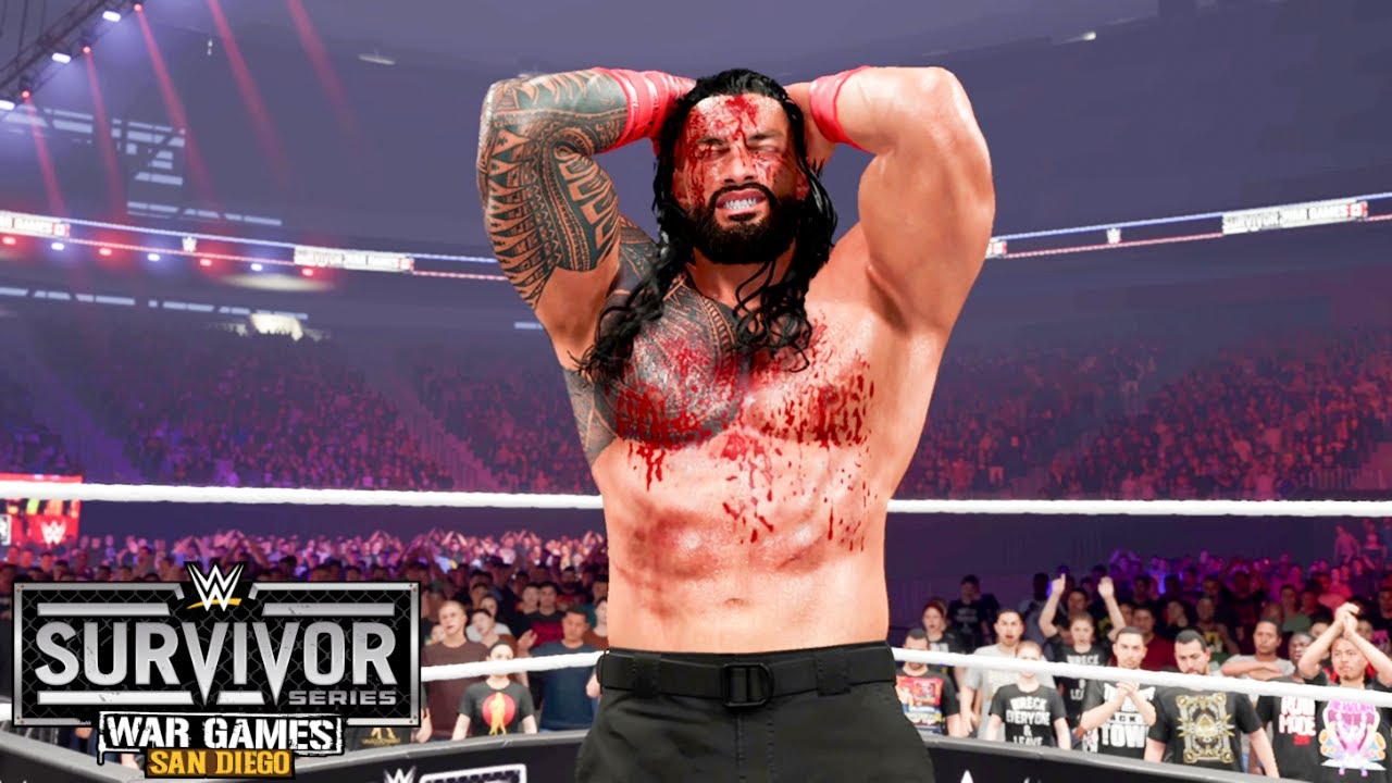 Unbelievable WWE2K25 Match: Roman Reigns Crushes John Cena for WWE Intercontinental Championship