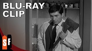 The Fly Collection - The Curse Of The Fly (1965) - Clip: Axe Scientist (HD)