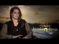 Kristen Stewart talks about working with Rob Pattinson in Twilight Breaking Dawn Part 2