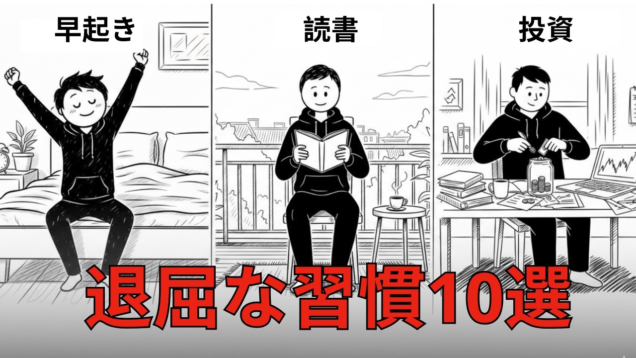 2026年にあなたの人生を静かに変える10の退屈な習慣