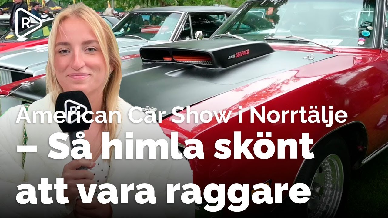 American Car Show i Norrtälje: ”Så himla skönt att vara raggare”