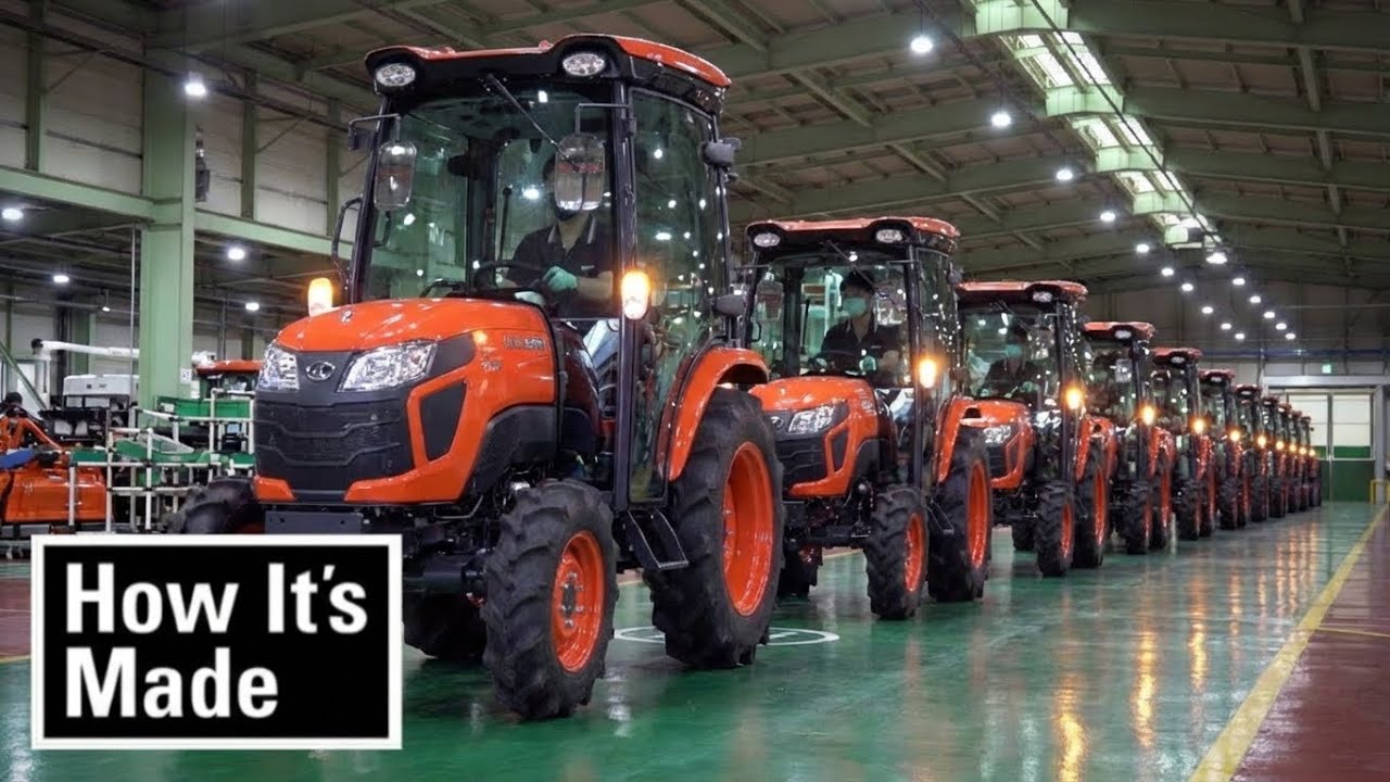 How Tractor Is Made in Factory | Tractor Manufacturing Process how it’s made 