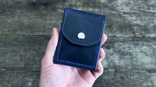 Friends, another Leather Wallet has been added to my store + PDF Pattern