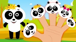 Panda Finger Family | Nursery Rhyme Song For Children