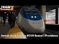 Amtrak Acela Express #2159 (Boston - Providence) - Northeast Corridor - Acela - Train Sim World 3