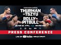 Thurman vs. Tszyu & Romero vs. Cruz Kickoff Press Conference