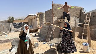 😱 Master Builder Arrives to Finish Reza's House – A Peaceful Day Without the Second Wife's Drama!