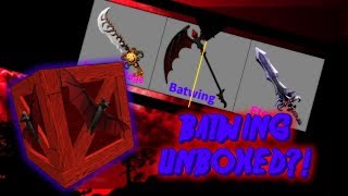 Batwing, Ew scythe and JD Roblox MM2, Video Gaming, Gaming Accessories,  In-Game Products on Carousell