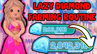 The Best Lazy Diamond Farming Routine Royale High