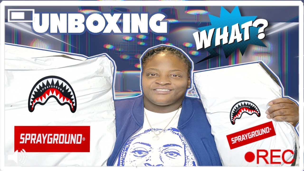 Sprayground Unboxing YouTube