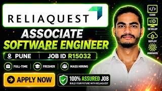 ReliaQuest Hiring 2026 | Associate Software Engineer | Freshers | Java Spring Boot | Pune Jobs