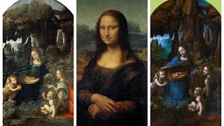 Major extant pictures  by Leonardo da Vinci