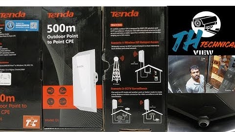 How To Configure Tenda 01 ,500M ,  Point To Point Ap Client Setup. #tenda #cctv #wireless