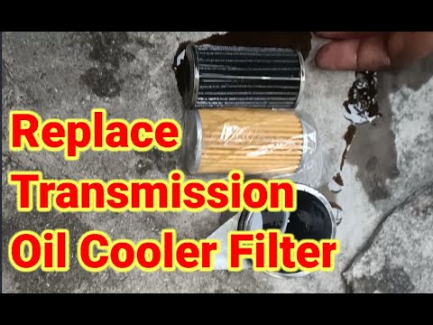 How to Replace Transmission Oil cooler filter Mitsubishi Mirage