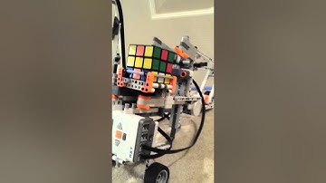 Lego Mindstorm Tilted Twister Rubiks Cube Solver