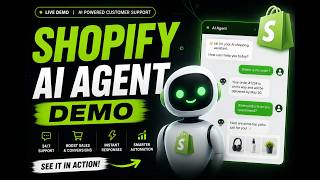 I Built AI Agent for Shopify Store (Agent working Demo)