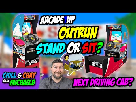 Arcade1Up Outrun Choice and Next Driving Cab | MichaelBtheGameGenie from MichaelBtheGameGenie