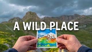 07 A Wild Place | Footprints On Katmai Watercolor Series