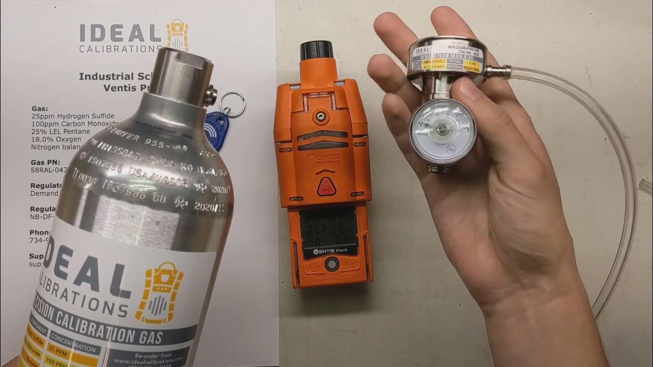 Industrial Scientific (ISC) Ventis Pro5 Calibration and Bump Test by