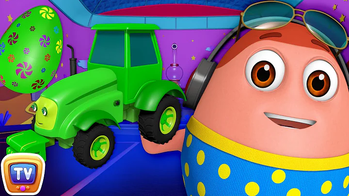 Kids Learn the Color Green in a Ball Pit with Surprise Eggs - ChuChu TV Toddler Videos for Babies