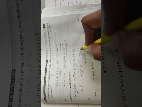 # 4, Sum of two continuous functions is again a continuous function in ...