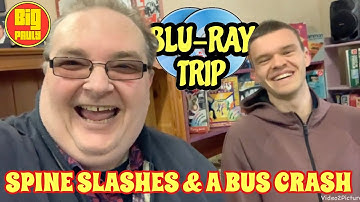 Blu-ray / DVD Hunting with Big Pauly (09/11/2022) Spine Slashes, Meeting a Subscriber & a Bus Crash