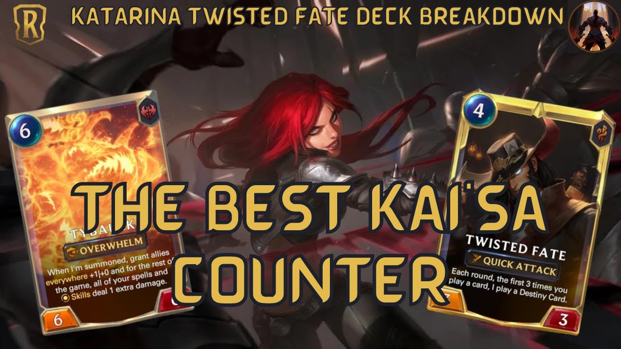 Best Counter To Kai'Sa Is Katarina TF & It Even Got Rank 1! Deck