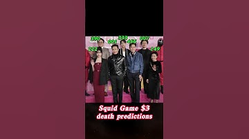 Squid Game S3 Death Predictions #squidgame  #thanos  #kdrama  #shorts