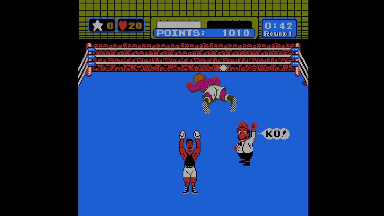 Mike Tyson's PunchOut!! Glass Joe WR (42.00) YouTube