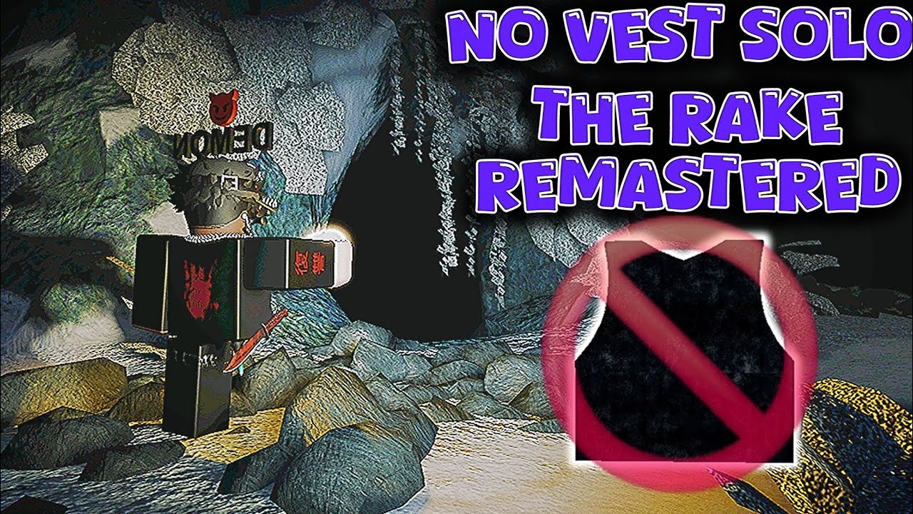 Defeating the rake w/no vest | the rake remastered (4K60fps) - YouTube