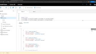 CosmosDB Quick Tip : JOINS & Subqueries Using SQL API​