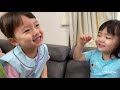【暮らしVlog】登園前の姉妹🎀ご機嫌ゆうひなた♪