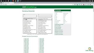 Unit Converter Website Overview