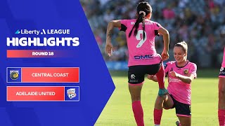 Central Coast Mariners v Adelaide United - Highlights | Liberty A-League 2023-24 | Round 18