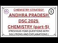 AP DSC 2025 Chemistry Questions Explained | Ester Formation, Activity Series & Colloids | Part-5