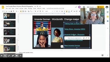 2nd Grade Black History Month Biography - Google Slides